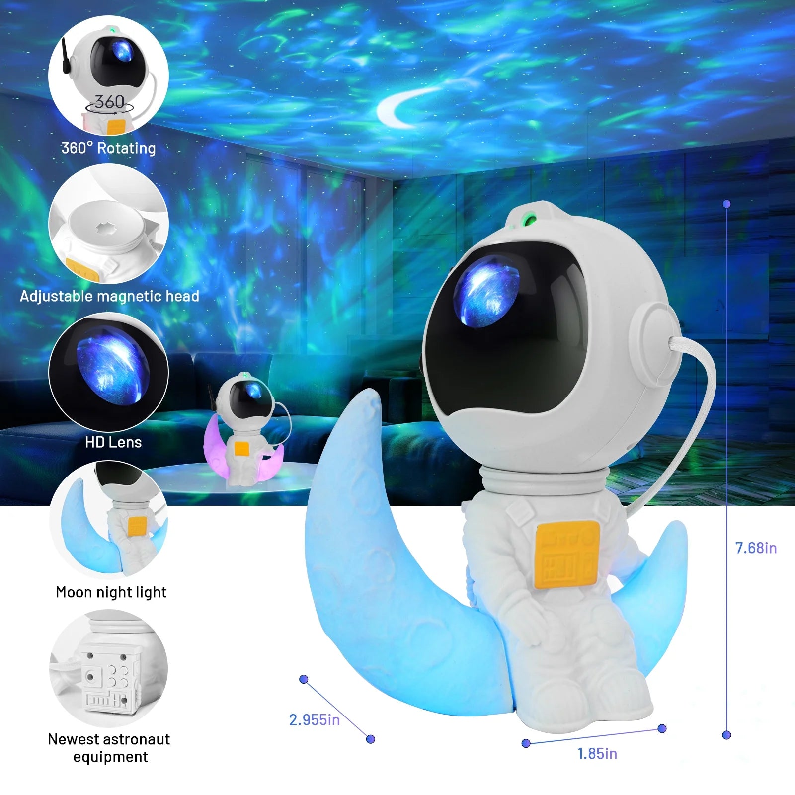 LumaLights™ Nebula Projector